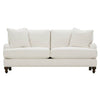 Image of Kristen 78 Inch Fabric English Arm Sofa with 2 Cushions, Apartment-Sized