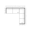 Image of Liza Track Arm Slipcovered Sectional