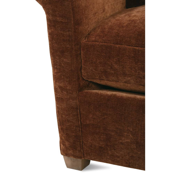 Lowell 84 Inch Fabric Two Cushion Upholstered Sofa