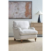 Image of Kristen Fabric Upholstered English Arm Club Chair