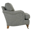 Image of Kristen Fabric Upholstered English Arm Club Chair