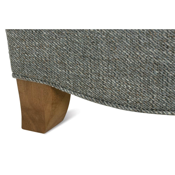 Kristen Fabric Upholstered English Arm Club Chair