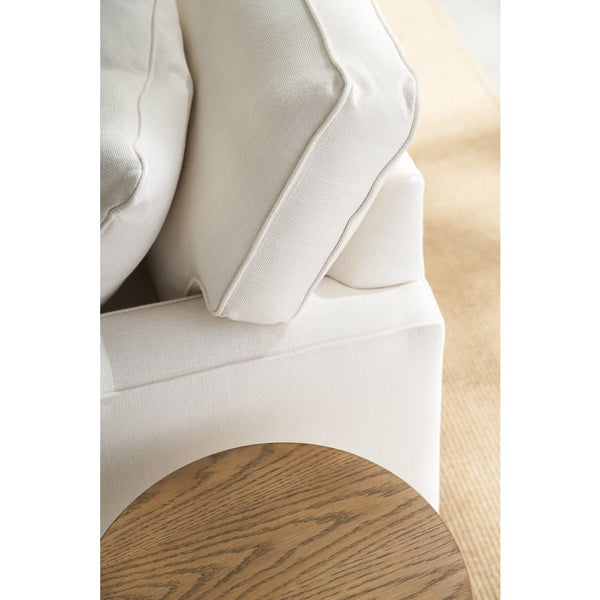 Jennifer 2 Piece Contemporary Fabric Track Arm Sectional Sofa (As Configured)