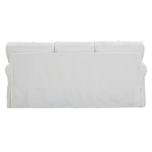 Christine Slipcovered Small Sectional Sofa With Reversible Chaise