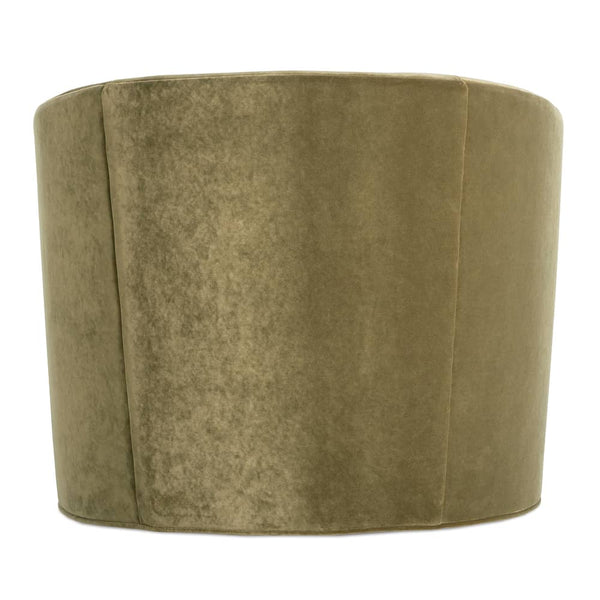 Annette Upholstered Memory Swivel Accent Tub Chair