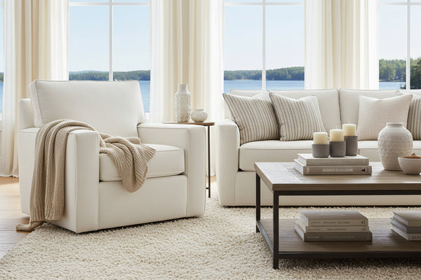 Jennifer Track Arm Fabric Upholstered Chair