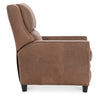 Image of Cora Leather Bustle Back Reclining Chair