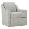 Image of Stella Contemporary Fabric Swivel Accent Chair