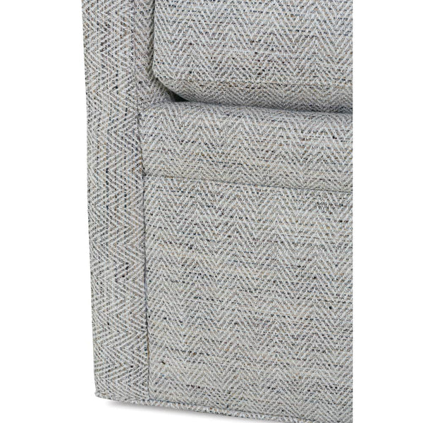 Jessica SWIVEL Wing Back Fabric Accent Chair