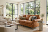 Image of Harris Pillow Back Sofa Group With Nail Trim