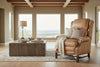 Image of Leo Taupe "Quick Ship" High Back Recliner