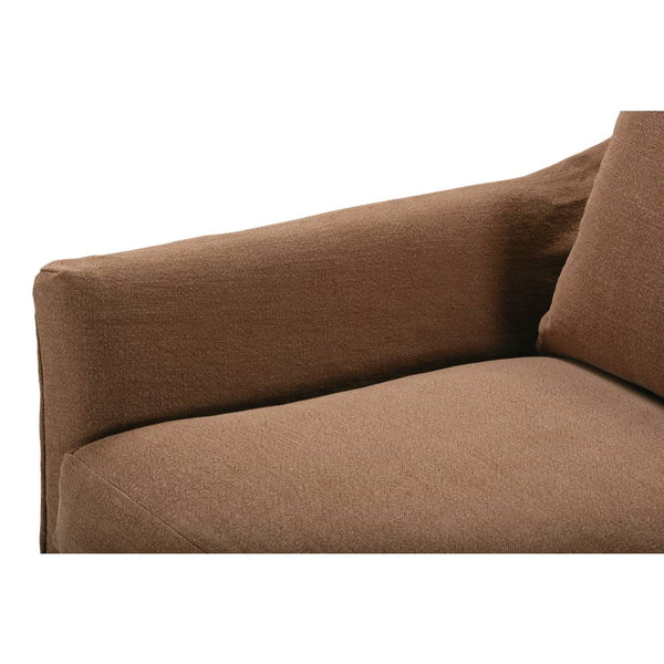 Becky Slipcovered Wing Arm Accent Chair