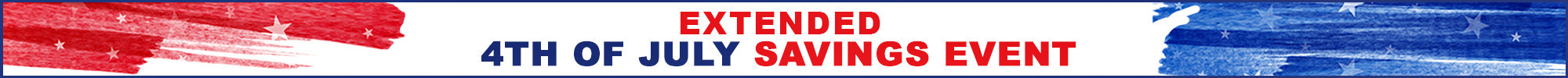 Extended 4th Of July Savings Event