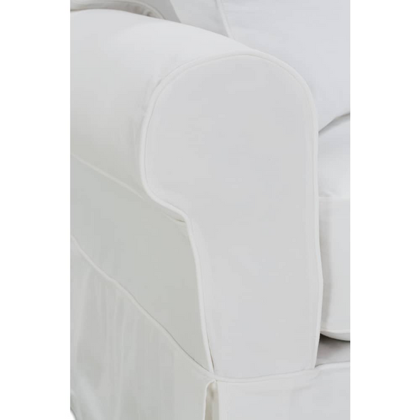 Bethany Slipcovered Loveseat "Ready To Ship" (Photo For Style Only)