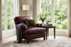 Image of Lichfield English Arm Tight Back Sofa Group With Nail Trim