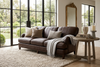 Image of Lichfield English Arm Tight Back Sofa Group With Nail Trim