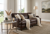 Image of Lichfield English Arm Tight Back Sofa Group With Nail Trim