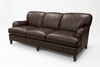 Image of Lichfield English Arm Tight Back Sofa Group With Nail Trim