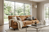 Image of Lichfield English Arm Tight Back Sofa Group With Nail Trim