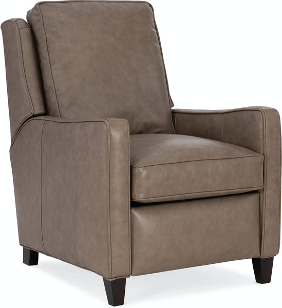 Alaric Leather Pillow Back Reclining Chair