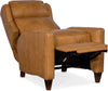 Image of Albert Leather Bustle Pillow Back Recliner Chair