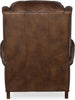 Image of Aldred "BIG MAN" Leather Bustle Pillow Back Recliner Chair