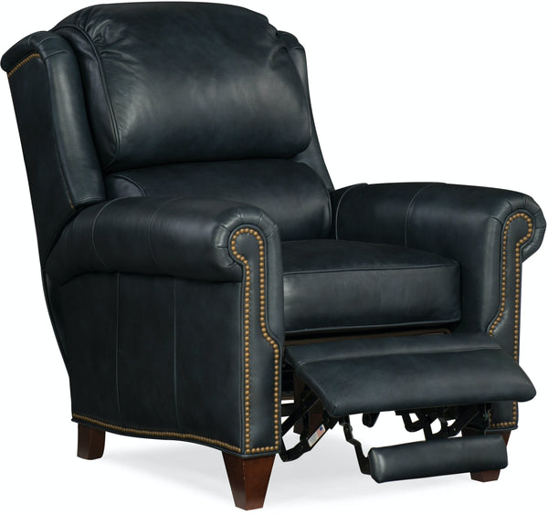 Aldred Hers Leather Bustle Pillow Back Recliner Chair