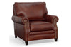 Image of Alexander Traditional Leather Livingroom Chair