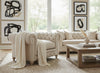 Image of Armstrong Tufted Chesterfield "Ready To Ship" Fabric Living Room Chair