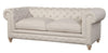 Image of Armstrong Linen "Quick Ship" Fabric Chesterfield Sofa Collection