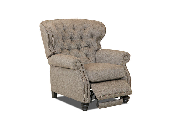 Arthur Chesterfield Tufted Fabric Recliner