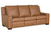 Image of Asher 85 Inch Power Wall Hugger Leather Sofa