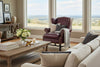 Image of Seton Chippendale Style Leather Accent Arm Chair