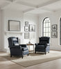Image of Bennett Leather Wing Back Reclining Chair