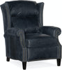Image of Bennett Leather Wing Back Reclining Chair