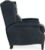 Image of Bennett Leather Wing Back Reclining Chair