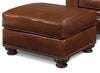 Image of Bowman "Designer Style" Leather Footstool Ottoman