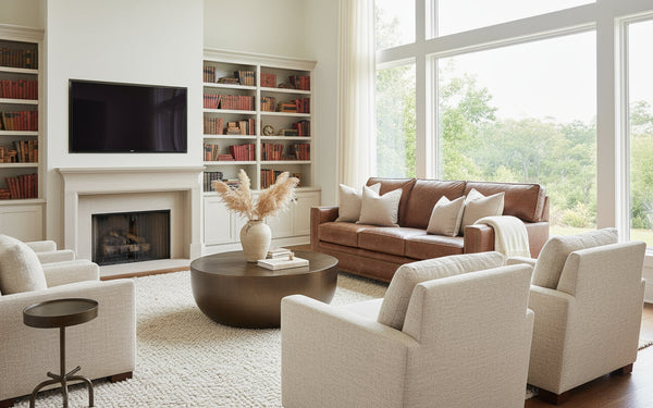 Bowman 82 Inch Small Track Arm Sofa