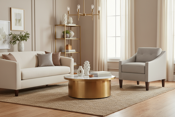 Brody Comfortable Fabric Accent Chair