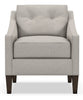 Image of Brody Comfortable Fabric Accent Chair