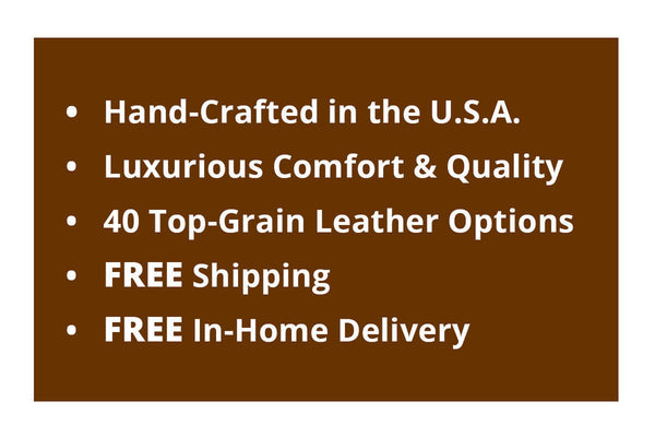 Highland Leather Arts And Crafts Mission Style Arm Chair