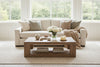 Image of Sadie 96 Inch "Quick Ship" Oversized Deep Seat Fabric Sofa
