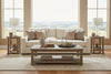 Image of Sadie 96 Inch "Quick Ship" Oversized Deep Seat Fabric Sofa