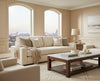 Image of Sadie 96 Inch "Quick Ship" Oversized Deep Seat Fabric Sofa