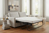 Image of Curry 75 Inch "Quick Ship" Queen Sleeper Sofa