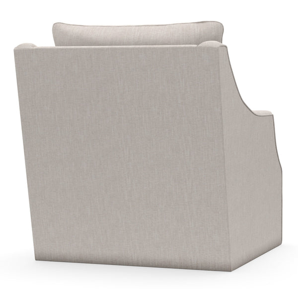 Darcy 360 Degree SWIVEL/GLIDER Fabric Accent Chair