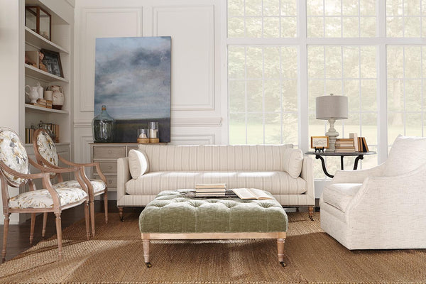 Darcy 360 Degree Swivel Fabric Accent Chair