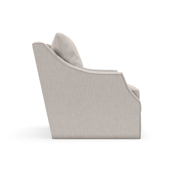 Darcy "Quick Ship" 360 Degree Swivel Fabric Accent Chair