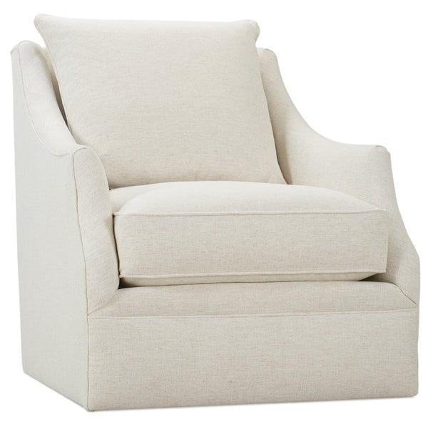 Darcy 360 Degree Swivel Fabric Accent Chair
