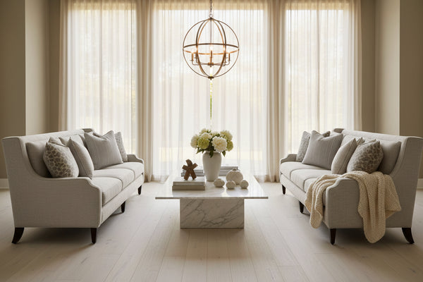 Audrey Nickel 84 Inch "Quick Ship" Sofa